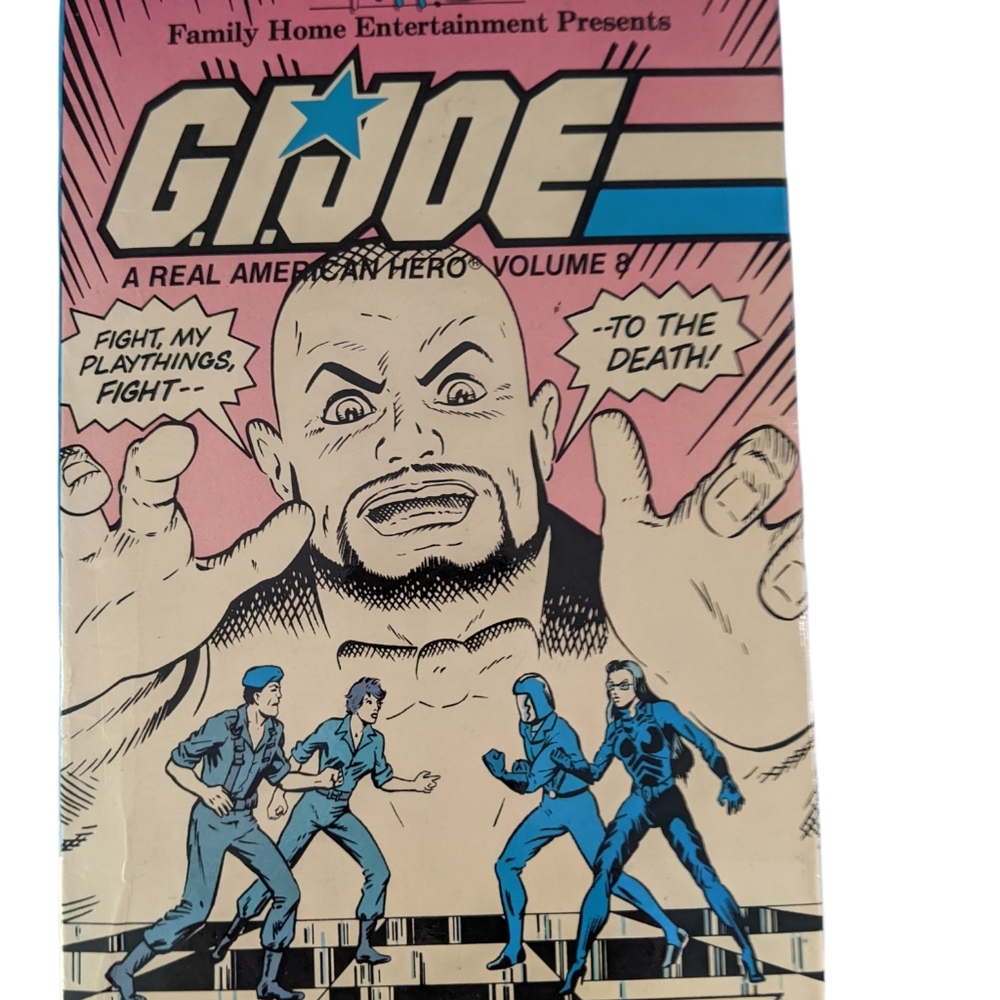 1985 GI Joe TV Series VHS volume 1
